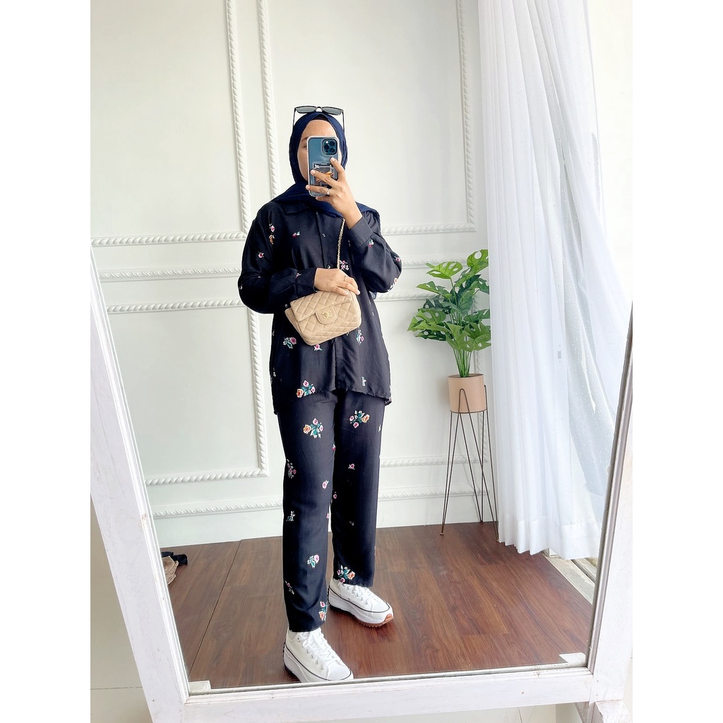 ZENITA ONESET / DAILY ONESET / ONE SET RAYON VISCOSE MOTIF BUNGA / ONE SET JUMBO / ONESET  JUMBO BUS