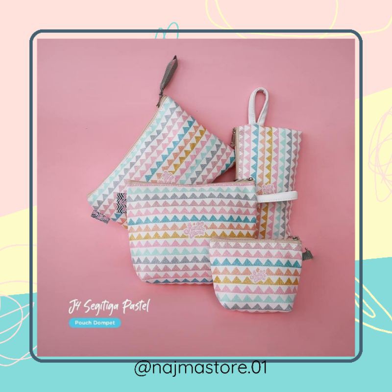 

Pouch/ Tempat Pensil Motif J4S Rumah Warna