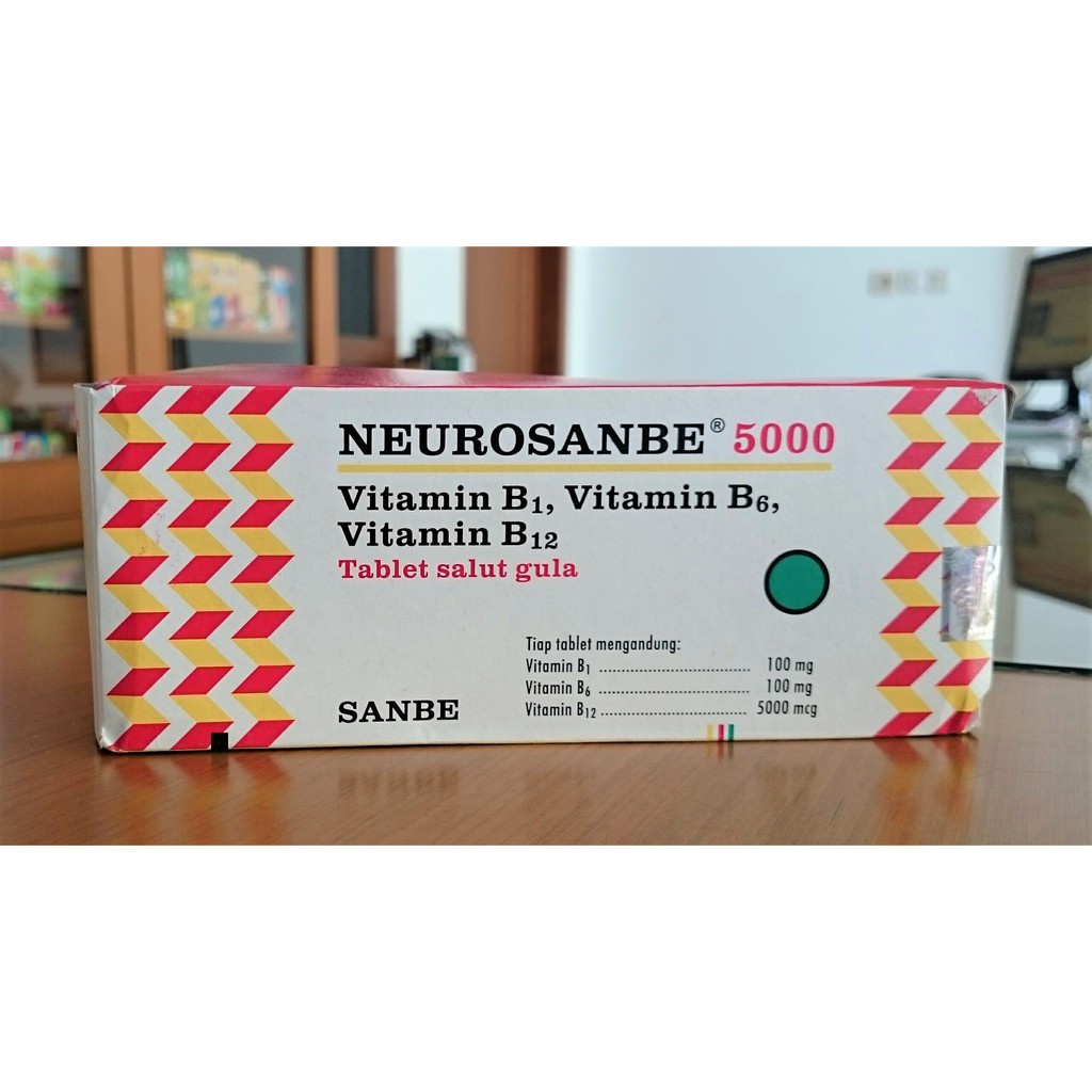 NEUROSANBE 5000 PER STRIP ISI 10 TABLET