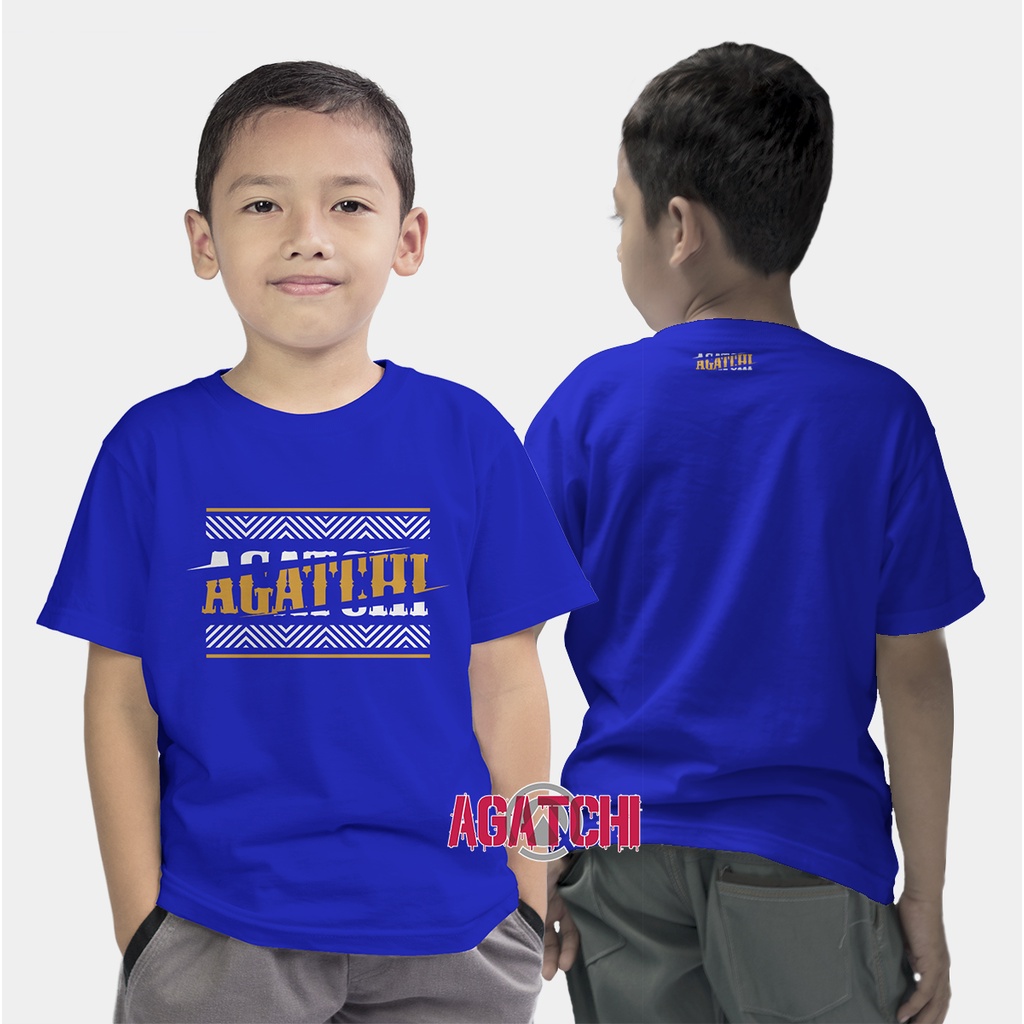 Baju Kaos Distro Atasan Anak Laki-Laki Agatchi Code SL4