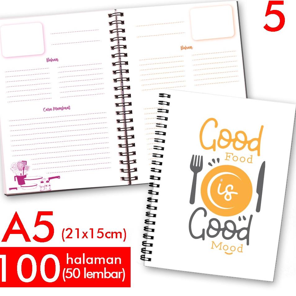 

Ready✰➳ Notebook Buku Catatan Resep Masakan 58 ➳