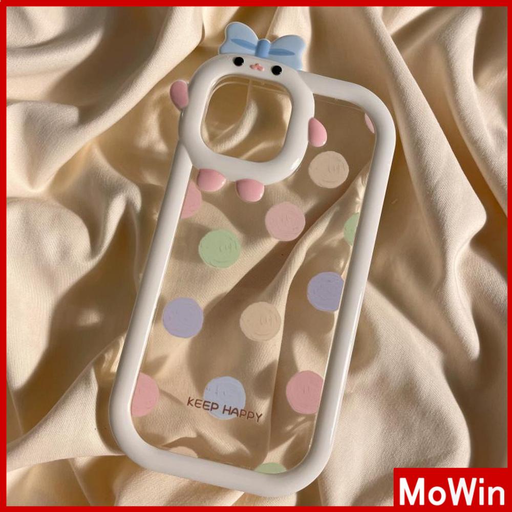 iPhone Case Silicone Soft Case Clear Case Airbag Shockproof Protection Camera Bright Feeling Dot Cute Compatible with For iPhone 11 Pro Max 13 Pro Max 12 Pro Max 7Plus xr XS Max