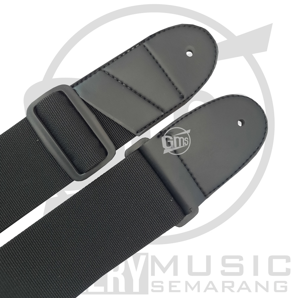 Sabuk Gitar dan Bass Polos Strap Berkualitas (A15)