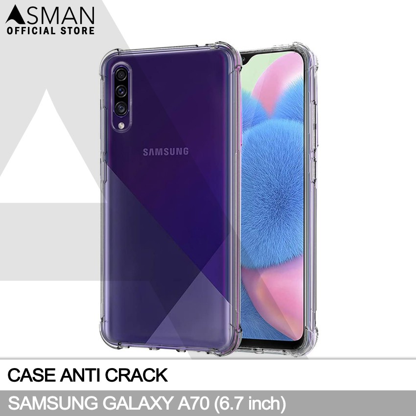 Anti Crack Samsung Galaxy A50 (6.7&quot;) | Soft Case Anti Bentur - Clear