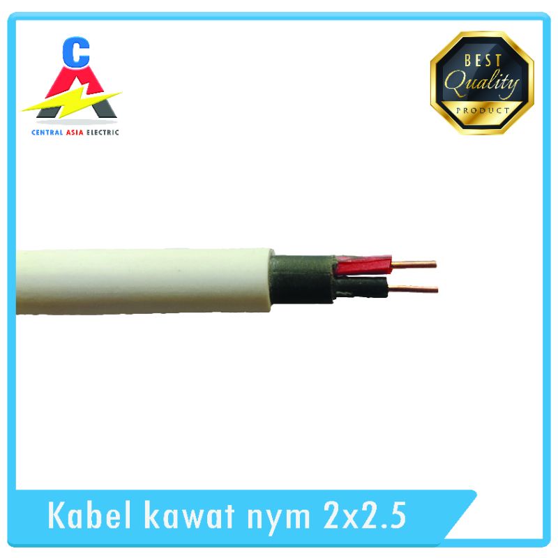 Kabel Listrik Kawat NYM 2 x 2.5 (Per Meter)