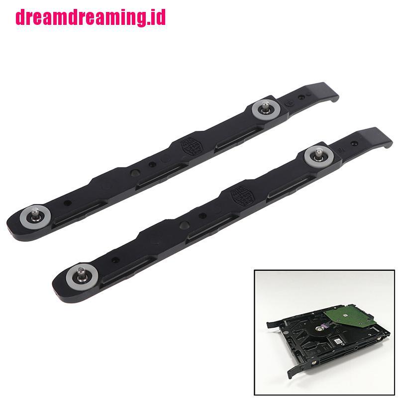 COOLER MASTER Ddid 1 Pasang Rail Mounting Chassis Hardisk Bahan Plastik Warna Hitam Untuk Pendingin Master