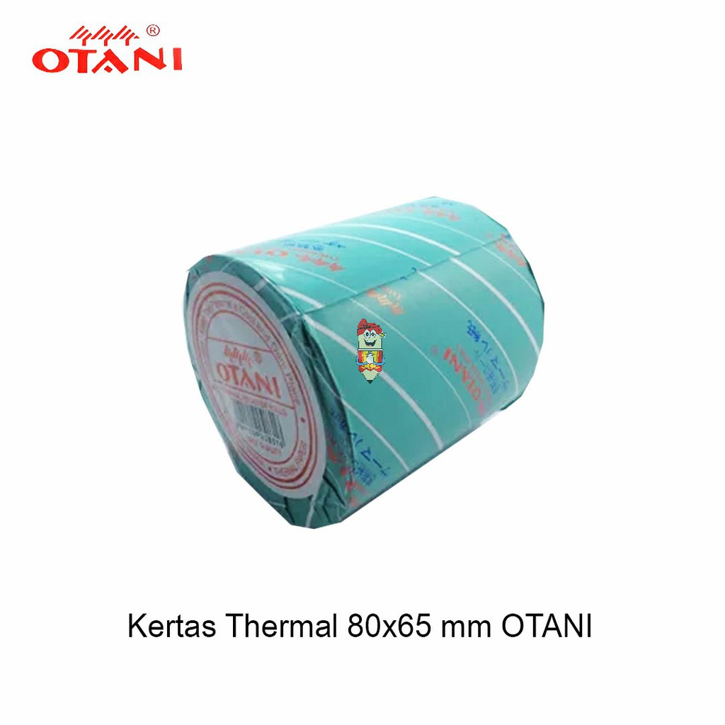 

Kertas Thermal Register Paper Roll Otani 80 x 65 mm