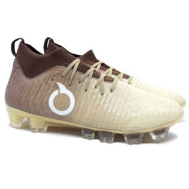 Sepatu Bola Ortuseight Catalyst Mercury FG - Cappuccino/White