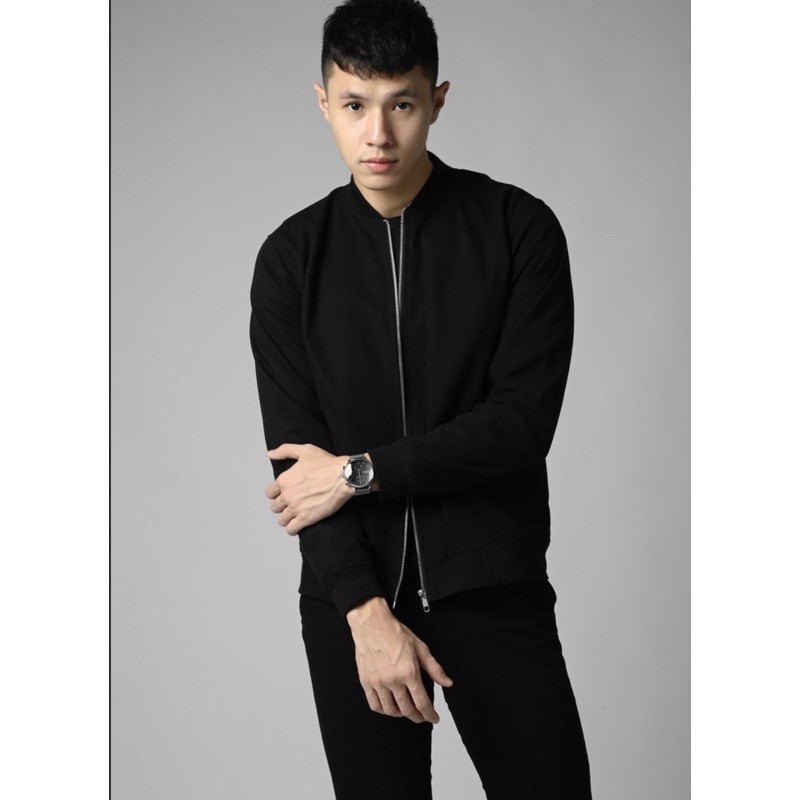 Canvas Suede Bomber by Male id