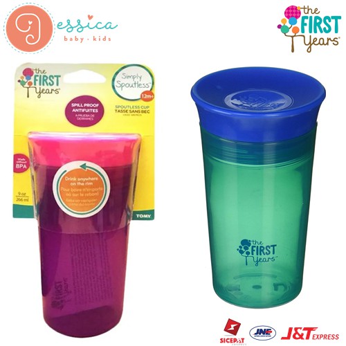 The First Years Simply Sputless Spill Proff Antifuites - 266ml/9oz