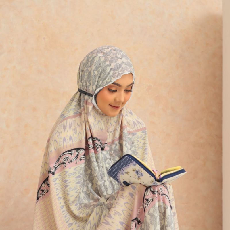 mukena katun rayon 2in1/mukena rayon premium / mukena jumbo