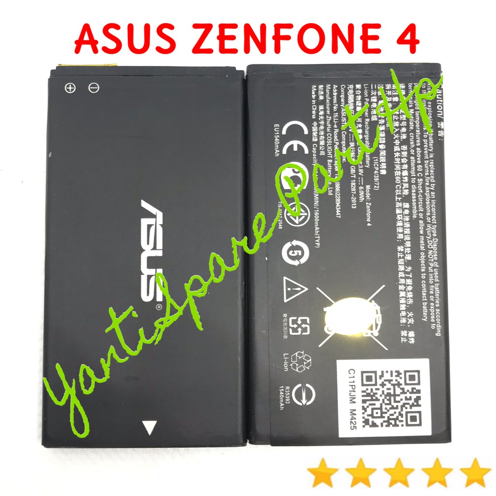 Baterai Asus Zenfone 4 B11P1415 Original New