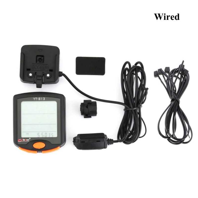 [ORIGINAL] Speedometer Spedometer Sepeda Bike Bicycle Gunung Sport Wired Odometer LED Waterproof Tahan Air Aksesoris Murah Terbaru