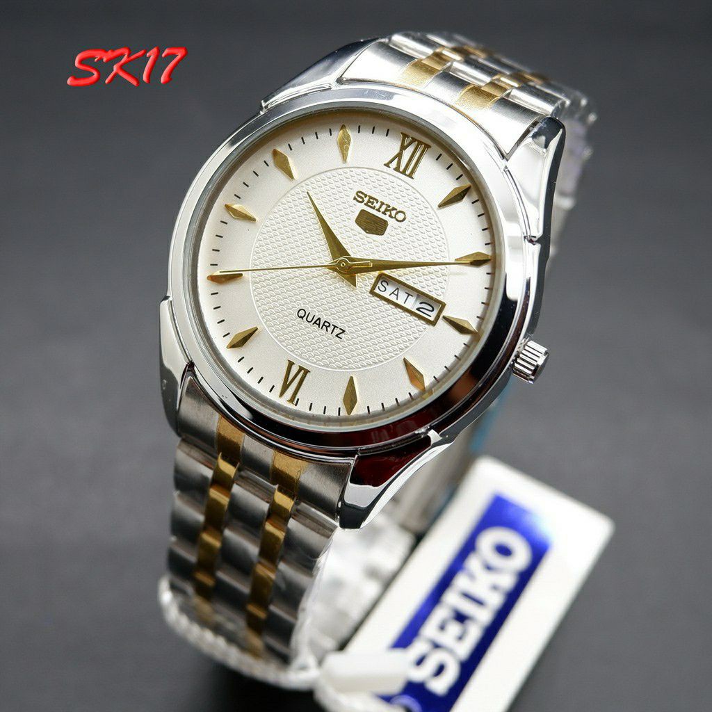 Jam Tangan Pria Seiko Combi Rantai