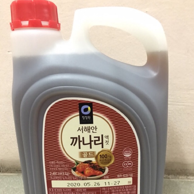 

CHUNG JUNG ONE KECAP IKAN 3KG (CANARY SAUCE) Korea