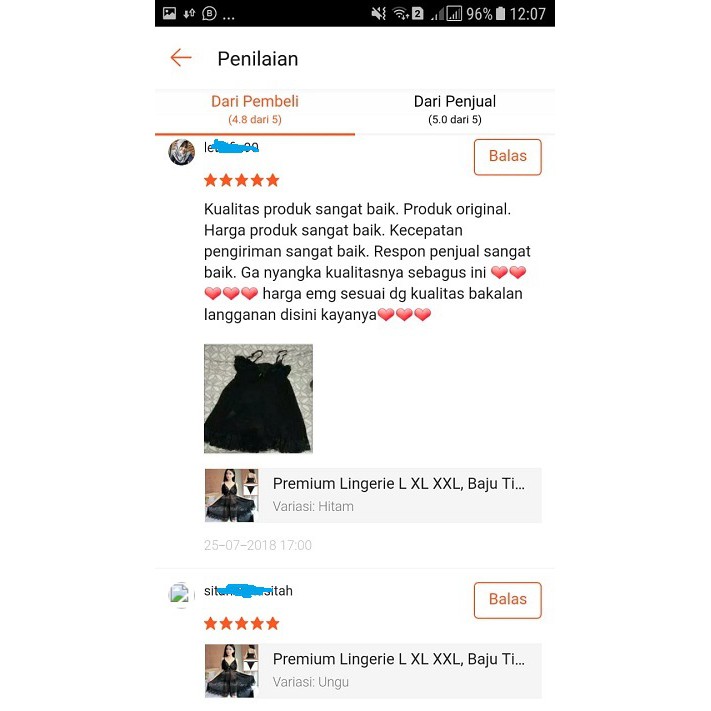 Lingerie Ukuran XXL XL L, Baju Tidur Cantik Transparan, Lingerie Ungu Merah Hitam Seksi Sexy 994