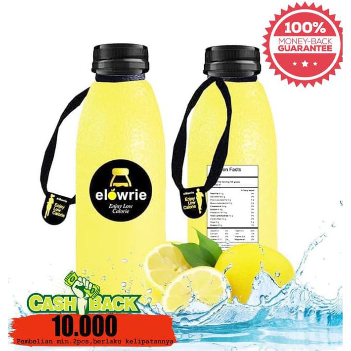 

Aseli Super Promo Sari Jeruk Lemon 500Ml/ Diet / Elowrie (100% Jeruk Lemon) It'S Work