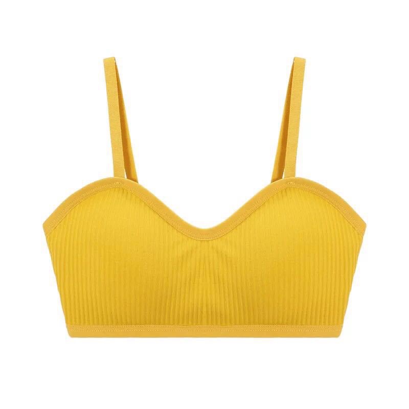 Smile Bra Fashion Wanita Bra Tanpa Kawat Sport Bra Push Up Elastis BH Pakaian Dalam Wanita 1008-8