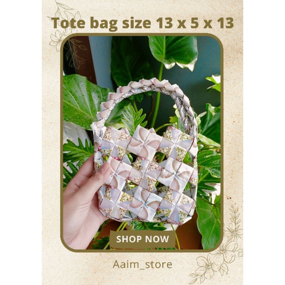 

Tas mini cantik unik kerajinan tangan bungkus kopi