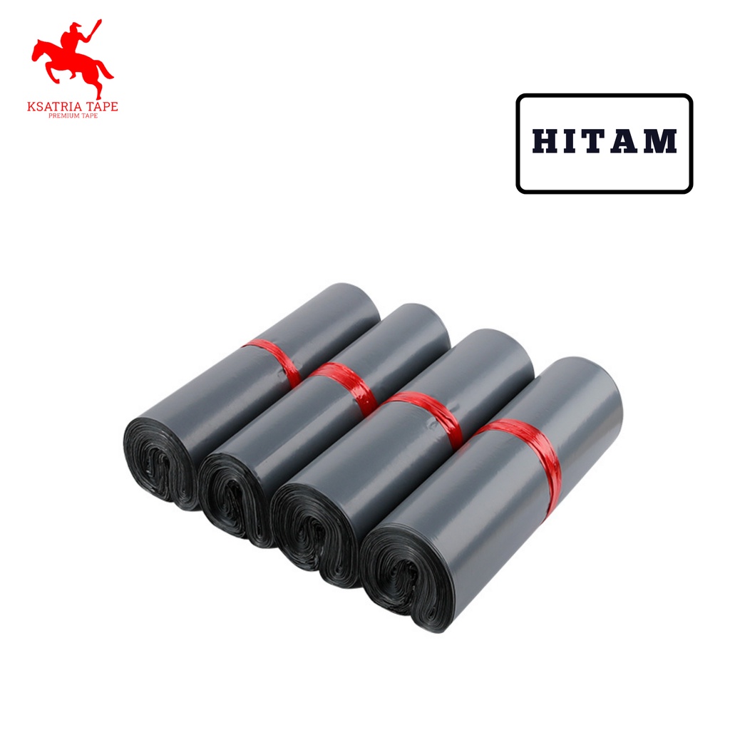 

PLASTIK POLYMAILER Ksatria Tape Polymailer 30x40 isi 100 Plastik Packing Kemasan/ Packing Olshop