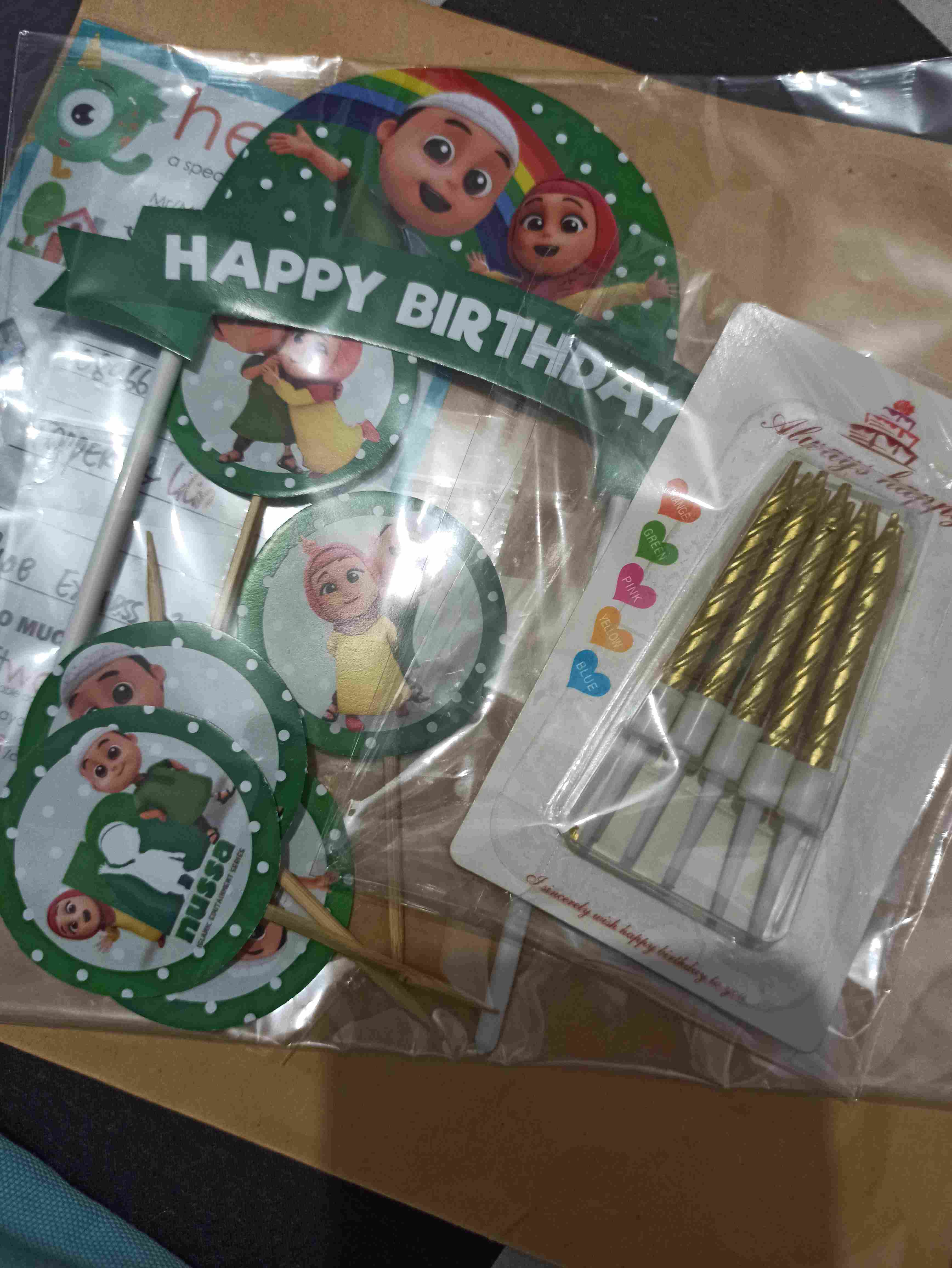 Cake Topper Set - Nussa Rara