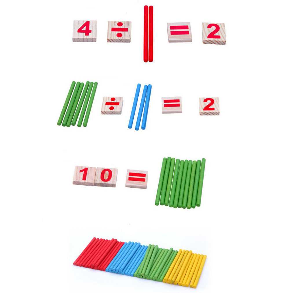 Mainan Puzzle 3D Intelligence Stick Matematika Anak ( Mughnii )