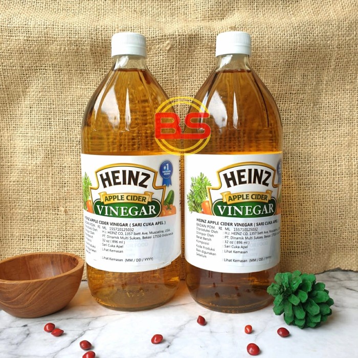 

Jual Heinz - Apple Cider Vinegar / Cuka Apel Murni 32Oz / 896Ml/ Murni