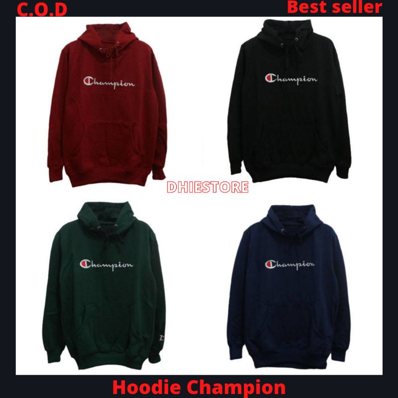 Jaket Hoodie sweater champion pria switer distro unisex