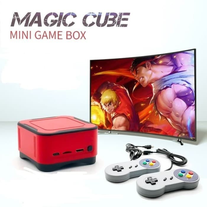 Mini Game Box Magic Cube Game Console + media player