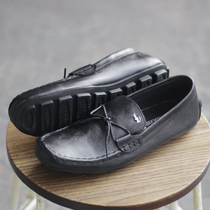Sepatu Kantor Pria Kickers Pantofel Formal Kerja Dinas Pesta Swedian Asli Coklat Tua Dan Hitam