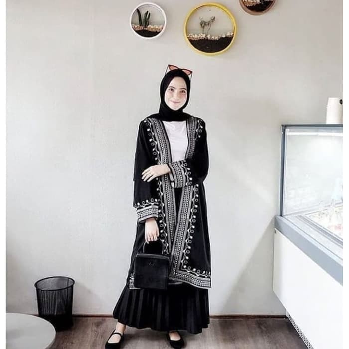 Unik Tren Fashion Muslimah | Ilma Outer | Gaun Syar'i | Dress Muslimah Limited