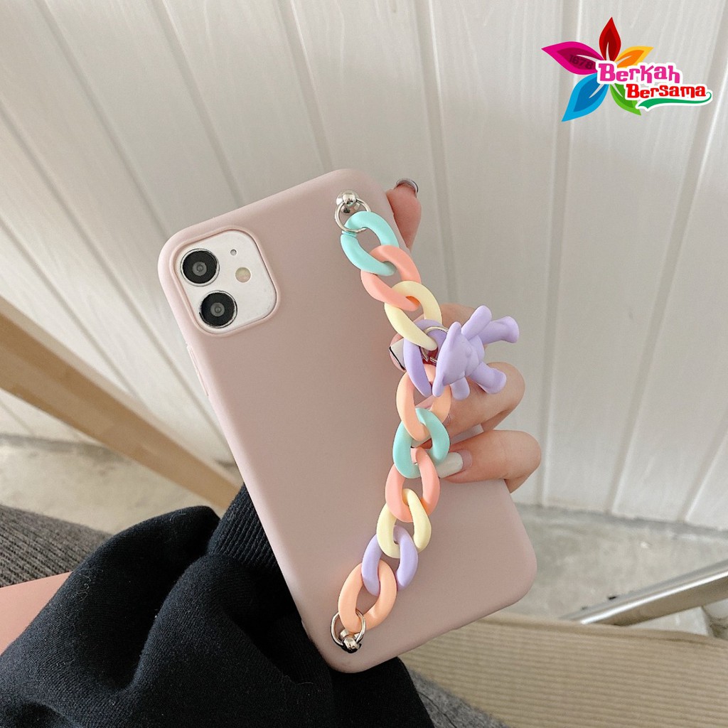 CASE SOFTCASE CANDY GELANG RANTAI OPPO A53 A33 2020 F3+ R9S A15 BB2786