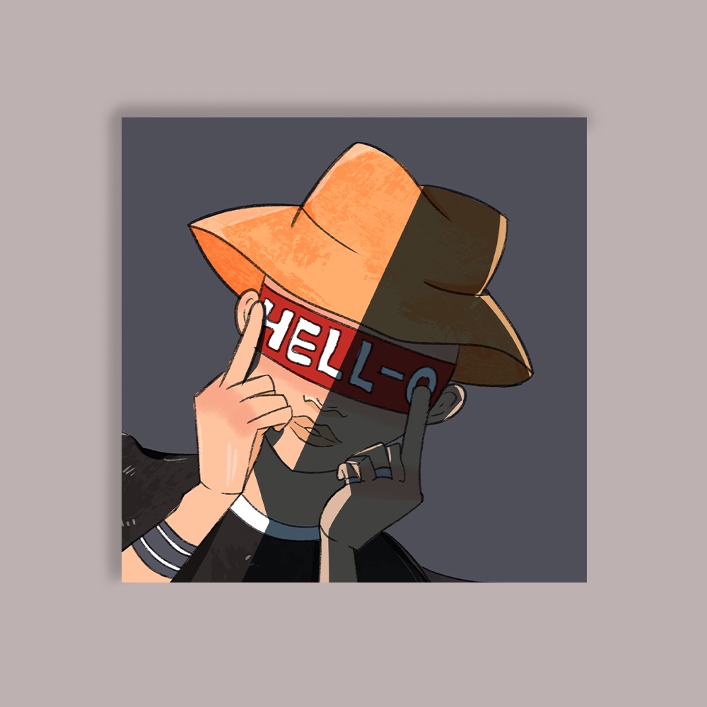 

Hello! | Kartu Ilustrasi