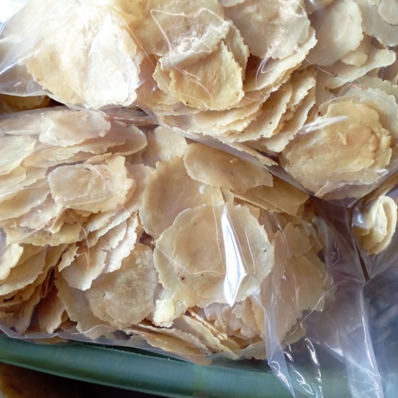 

Piscoklegit_ Emping Mlinjo Manis Super Tipis//500Gram