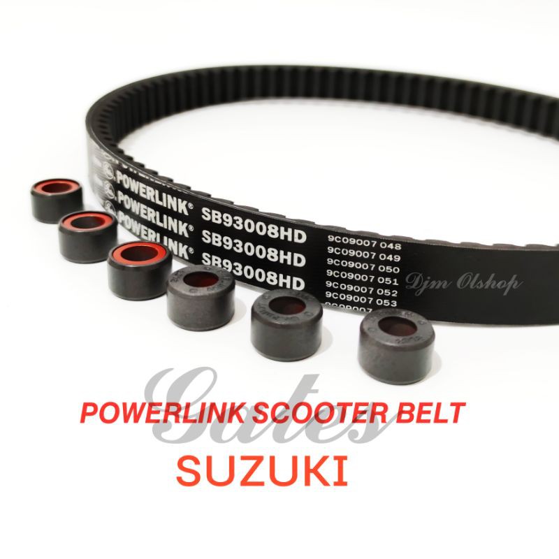 Vanbelt powerlink plus roller Dr.pulley Suzuki matik all tipe