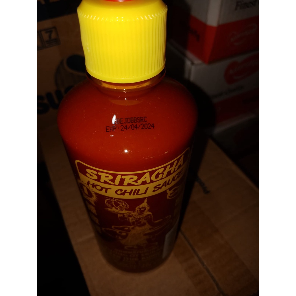 Nang Fah / Sri Racha Sriracha Hot Chili Sauce Saus Sambal  / 450 ml 450ml / 515 gr 515gr