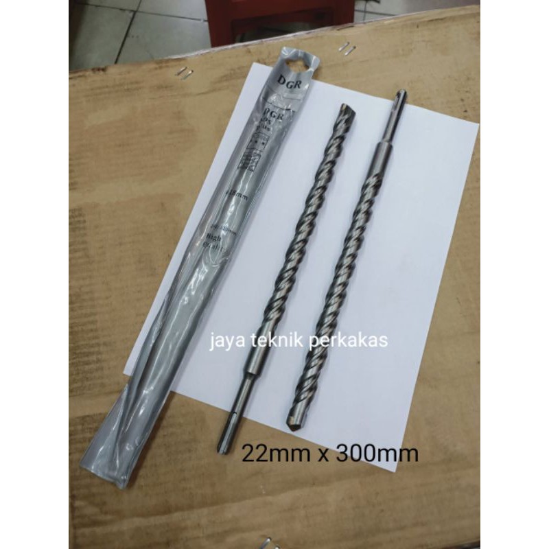 Mata bor tembok 22mm x 300mm - Mata bor sds plus - mata bor beton sds