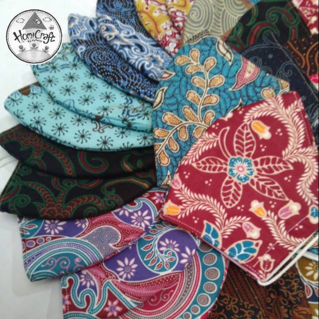 Masker Batik 3 Lapis (earloop)