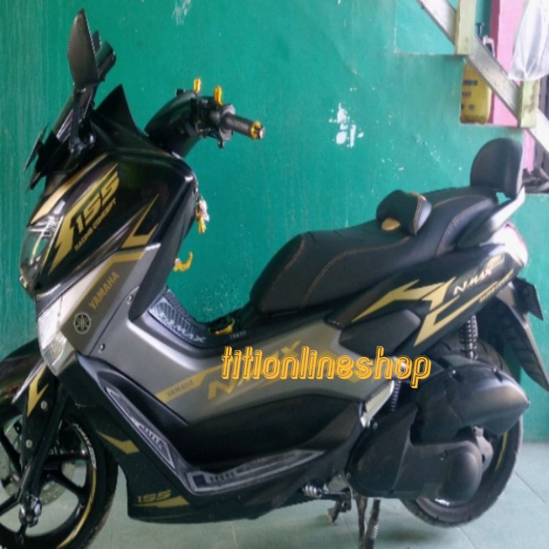 Kulit jok modifikasi custom untuk NMAX old dan All New 2021/2021, aksesoris motor NMAX