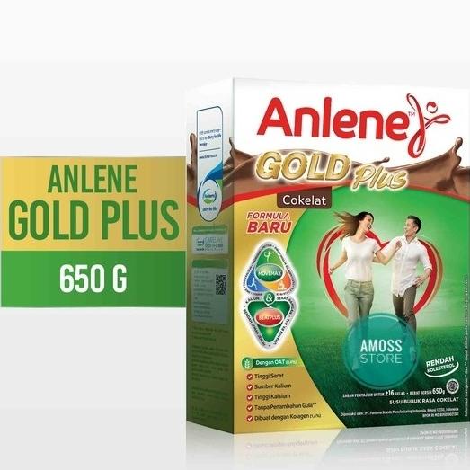

[COD] Anlene Gold Plus Chocolate Susu Bubuk 650 gr [COD]