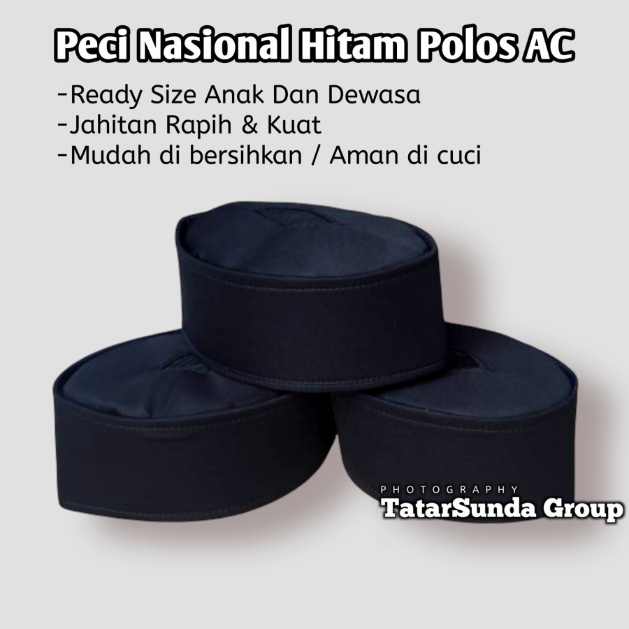 Peci Kopiah Ac Kain Tinggi 9 Anak Dan Dewasa Bisa Di Cuci - No 1