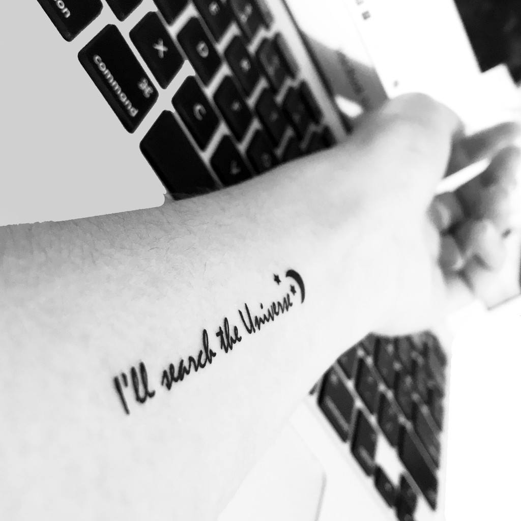 E X O LYRICS TEMPORARY TATTOO (NON-PERMANEN TATO) KPOP TATTOO