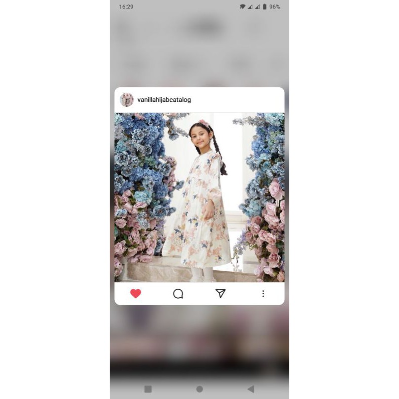 ❌SOLD OUT❌ Vanilla - Camellia Girls White