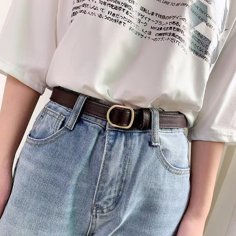 ✅ COD KUMA Gesper Wanita Tali Pinggang Bahan PU Untuk Wanita / Ikat Pinggang Wanita Belt Retro Fashion