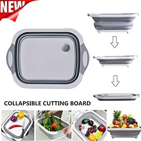 Talenan Lipat Serbaguna - Collapsible Cutting Board Multifungsi Sangat Praktis
