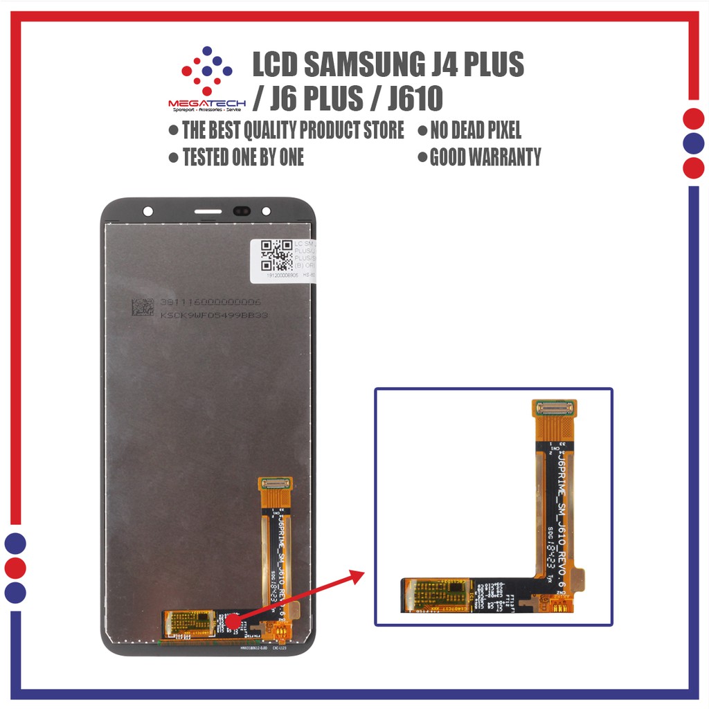LCD Samsung J4 Plus / LCD Samsung J6 Plus / LCD Samsung J610 Universal Fullset Touchscreen
