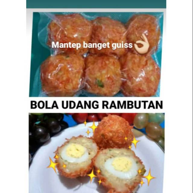 

Bola udang rambutan frozen