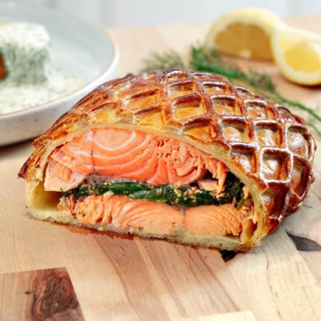 

Salmon En Croute | Wellington | Mentai | Tim