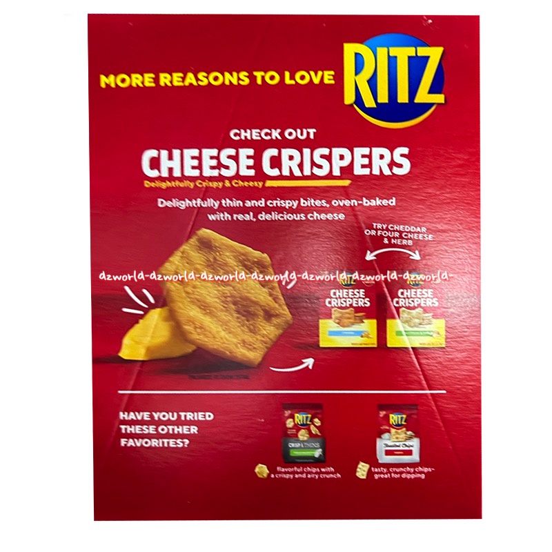 Ritz Bits 249gr Peanut Butter Flavoured Filling Cracker Sandwiches Biskuit Kacang Rits Corn Syrup Rizt Nut Biscuit