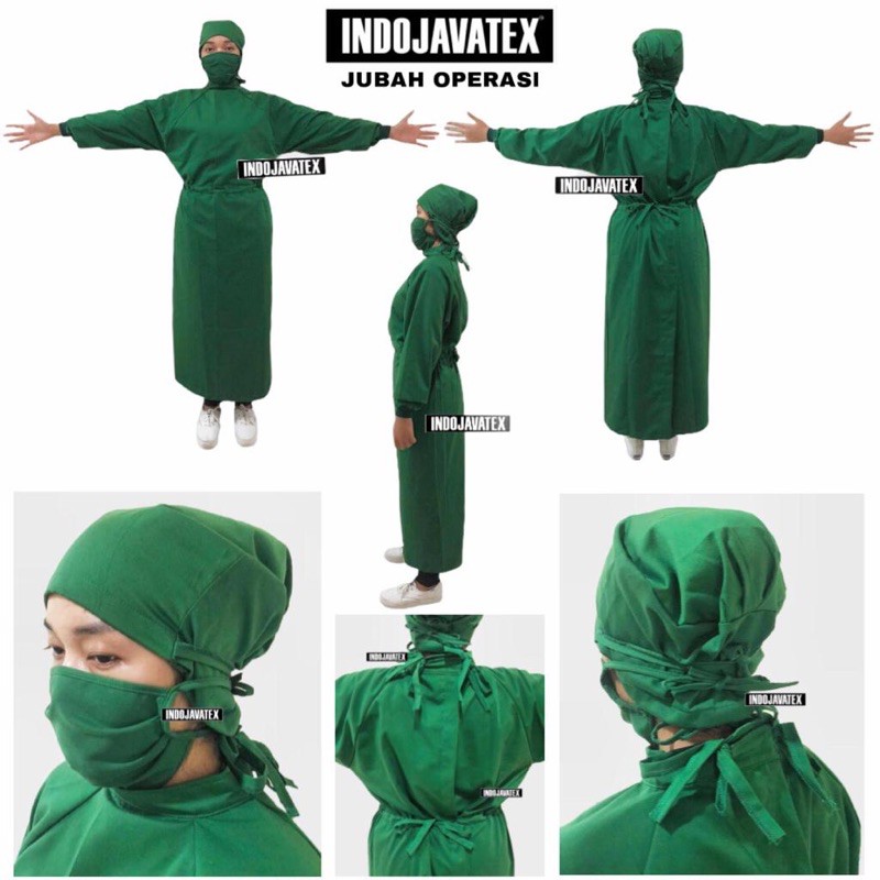 SURGICAL GOWN /JUBAH OPERASI /APRON BEDAH / BAJU MEDIS